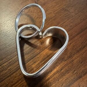 Heart Silverware Keychain